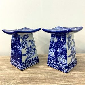 Vintage Floral Candle Holder